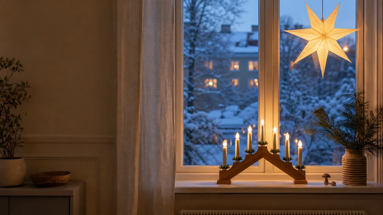 Lucia och advent: levande ljus eller elljus?